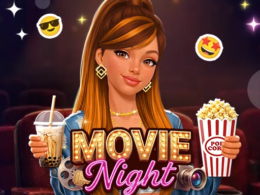 Movie Night Glam Dress Up Cover